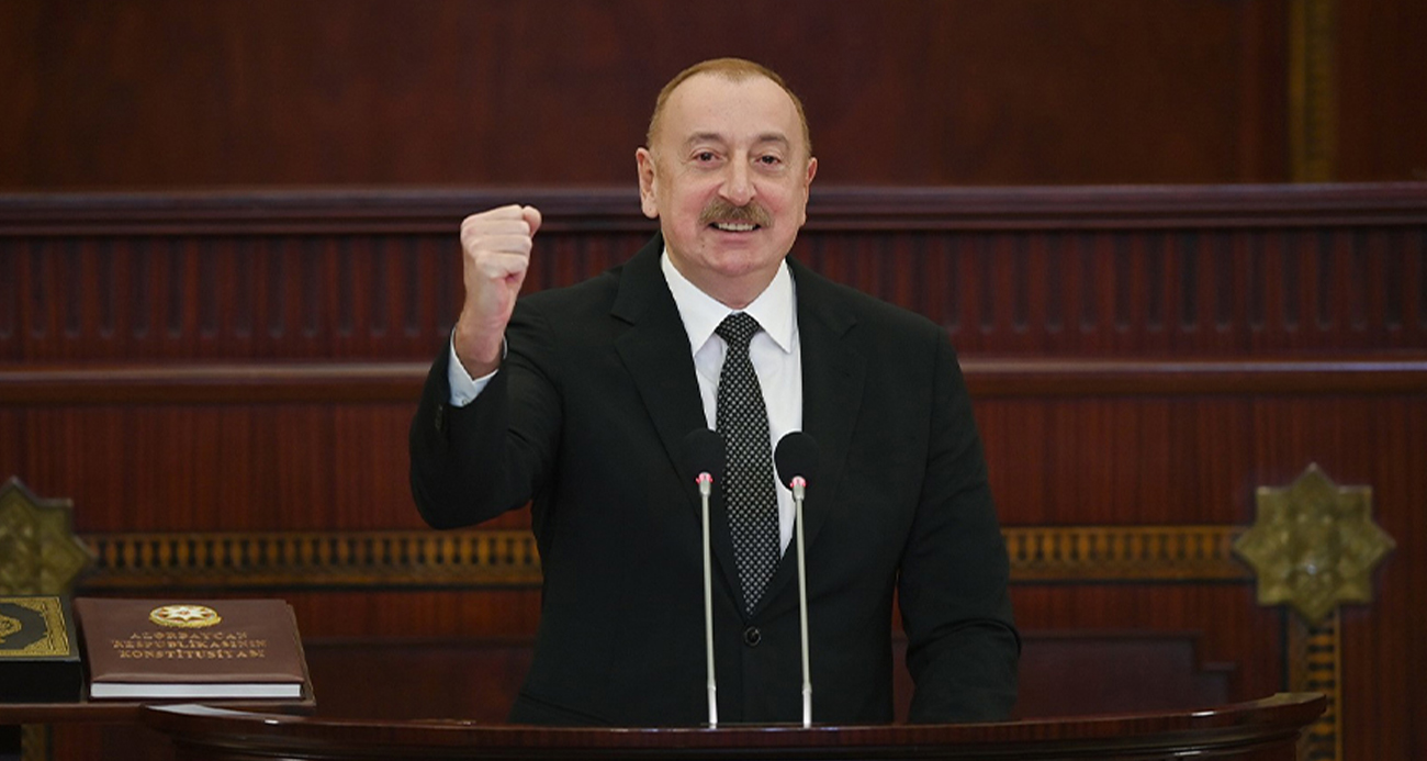 Azerbaycan Cumhurbaşkanı Aliyev Ermenistan ile barışa doğru ilerliyoruz