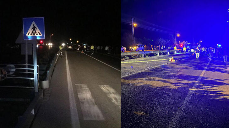 Yaya geçidinde otomobilin çarptığı 2 kadın öldü