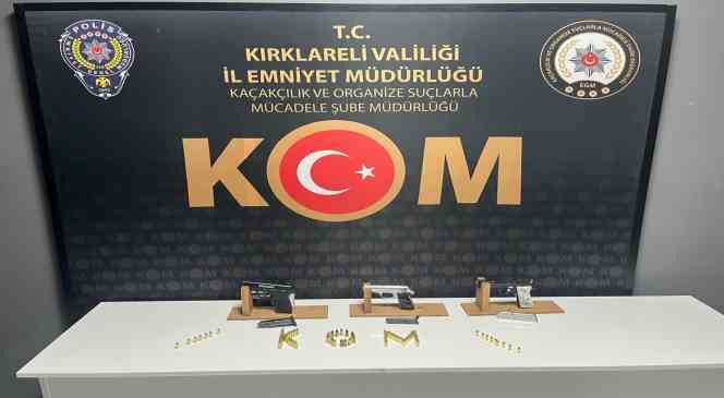 Kırklarelinde suç örgütlerine operasyon 4 kişi gözaltında